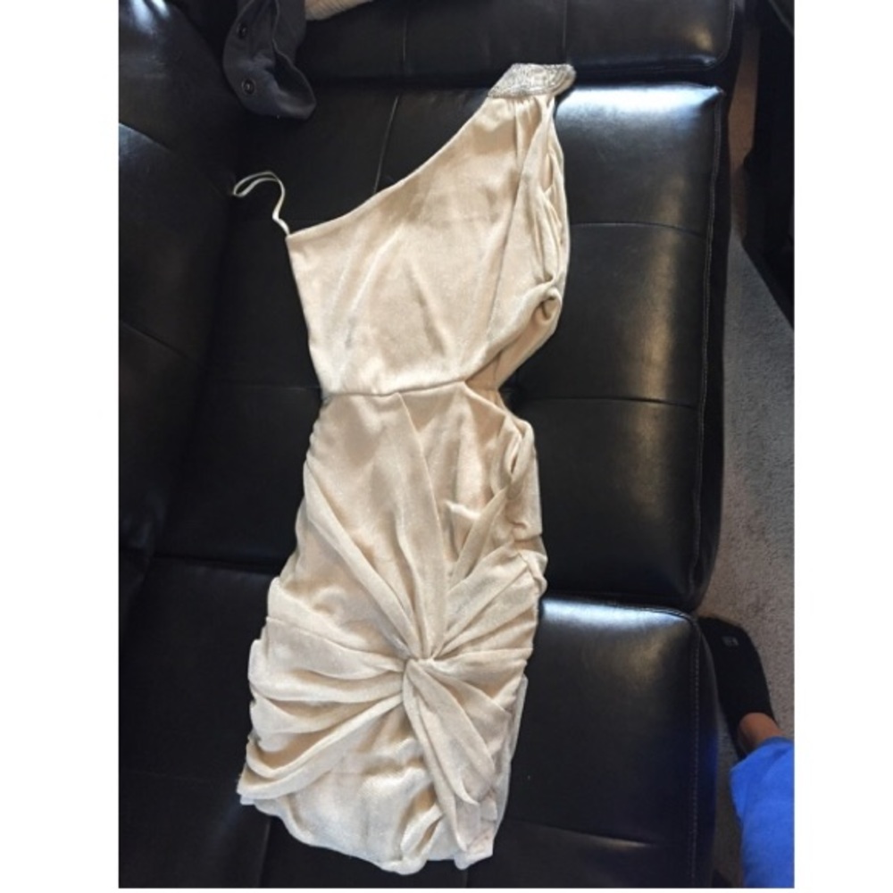 Gold asos dress U.K. 8 us 4
