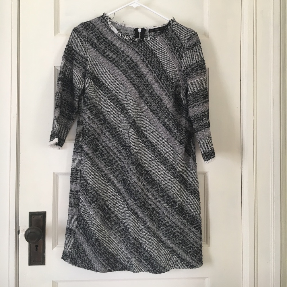 Zara tweed dress