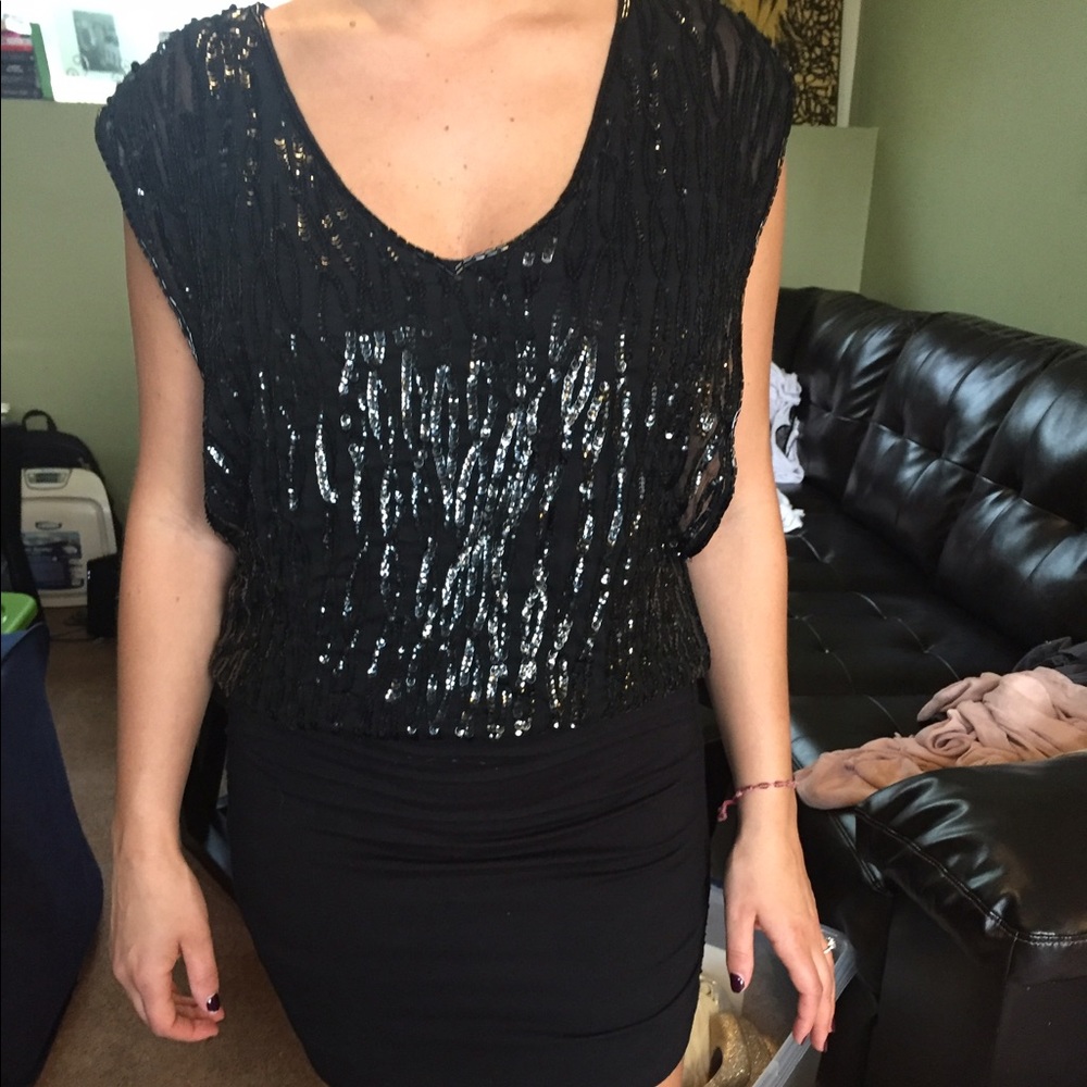Guess sequins dress