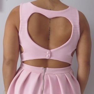 Pink Heart Dress