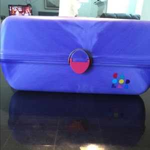 Large purple caboodles case