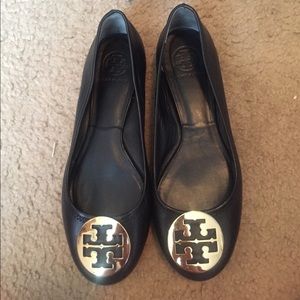 Black Tory Burch flats