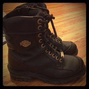 Harley Davidson women's leather boots size 7.5