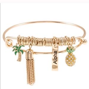 LAST ONE!!! Aloha Gold Charm Bracelet