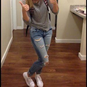 American Eagle skinny jeans