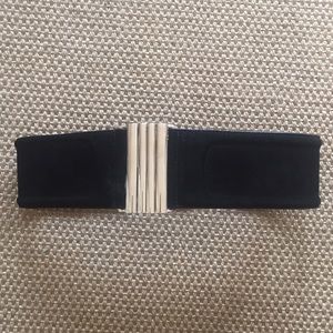 Ann Taylor Black Suede Belt