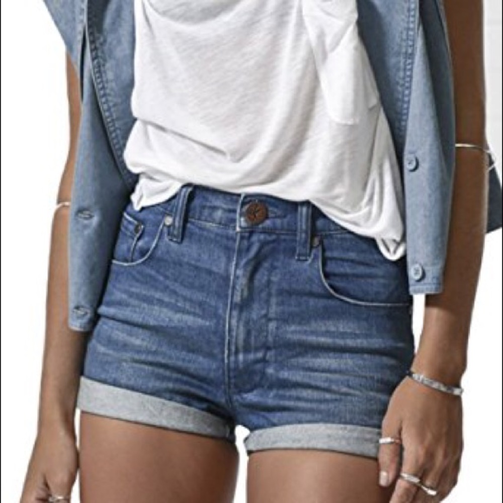One Teaspoon harlet shorts in blue sabbath 💕 NWT