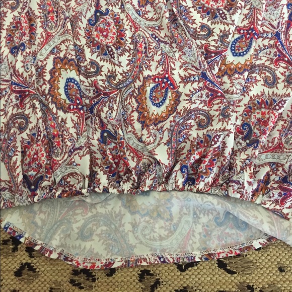 Gorgeous Patterned Wrap Top - Picture 2 of 3