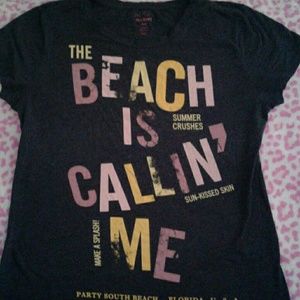 "The Beach is Callin Me" Old Navy T-Shirt