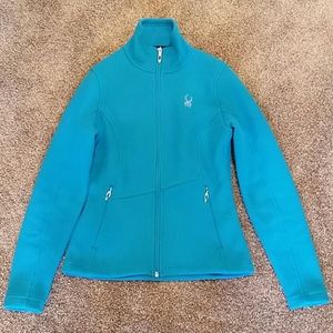 Womens Blue Spyder jacket