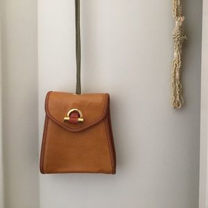 Very unique vintage leather handbag