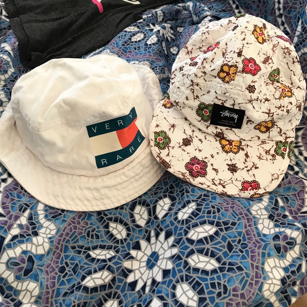 Stussy and sportsman hats