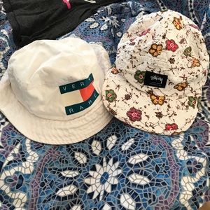 Stussy and sportsman hats
