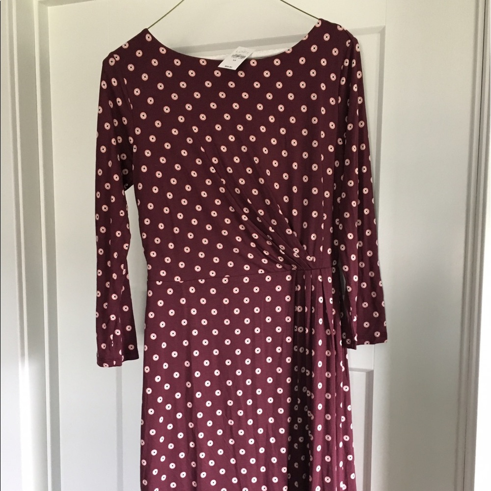 Loft long sleeve dress