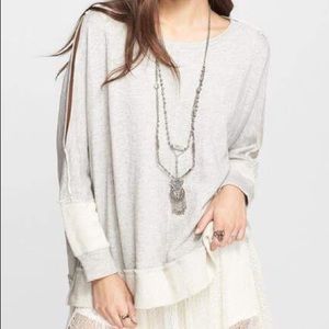 Free People cold shoulder pullover