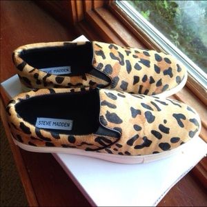 Steve Madden Leopard Sneakers