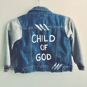Toddler, baby Jean Jacket