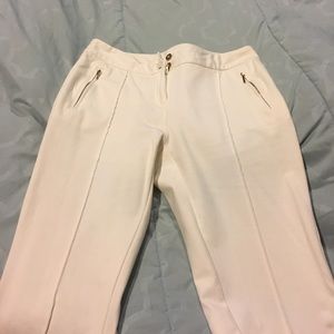 Cream colored work pant