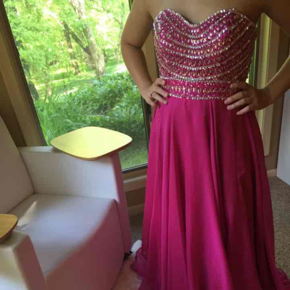 Pink Sherri Hill Dress size 2