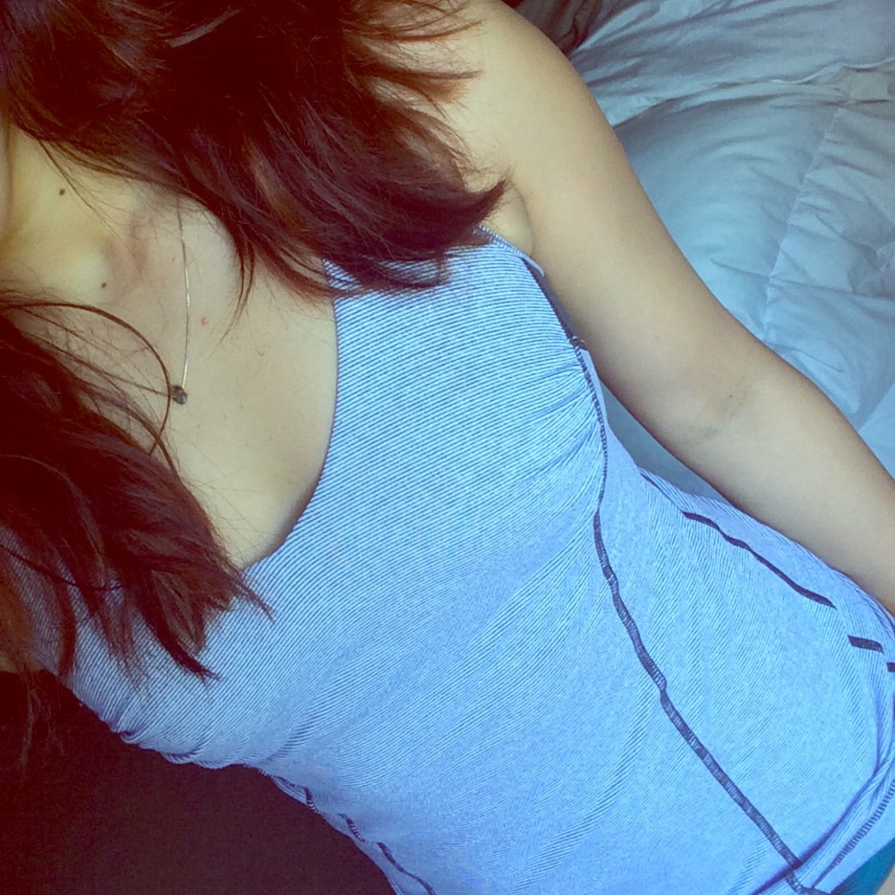 Striped Lululemon Tank Top