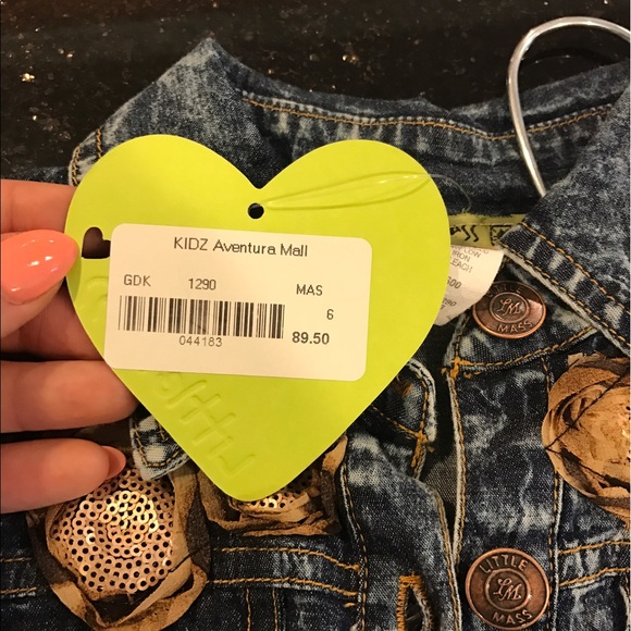 Leopard and Jean print Little Mass Dress sz 6 - Picture 4 of 4