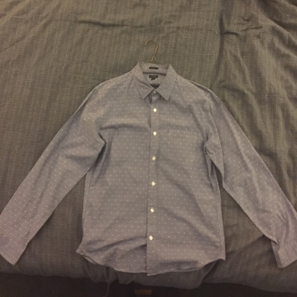 J. Crew Button Down Spotted Shirt - Picture 1 of 2
