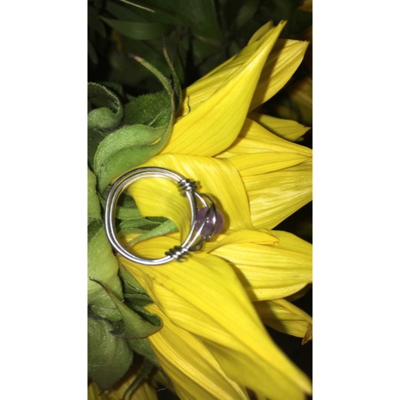 Hand made wire wrapped ring - Picture 2 of 2