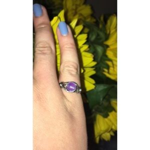 Hand made wire wrapped ring