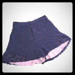 Betsy Johnson 100% silk shorts