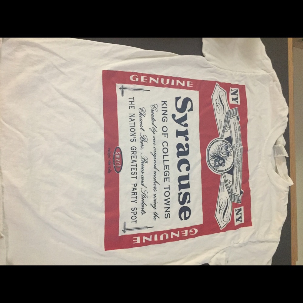 Syracuse King of College tshirt