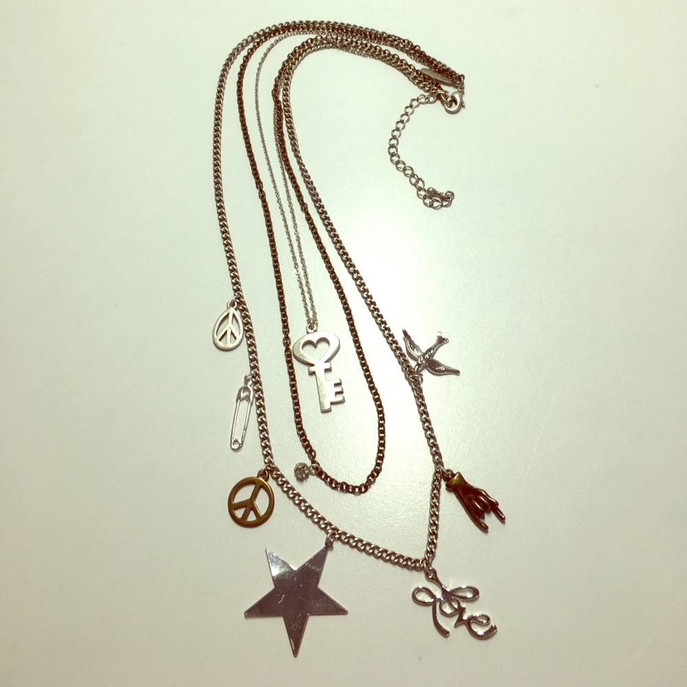 Three in one necklace