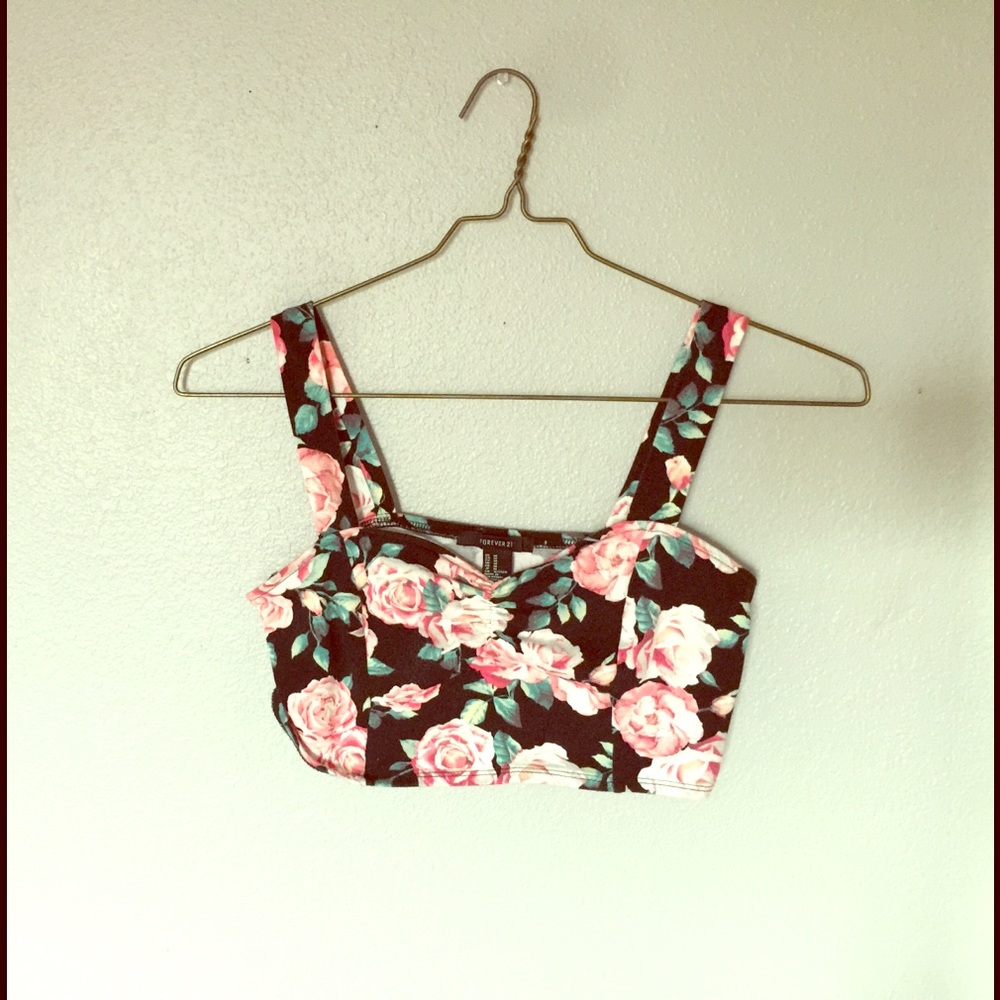 Floral Crop Top