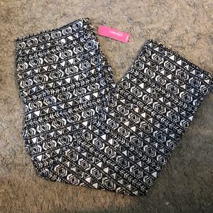 Wide legged PJ pants