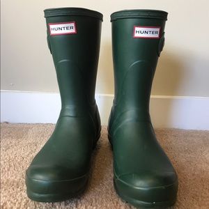 Hunter rain boots size 7