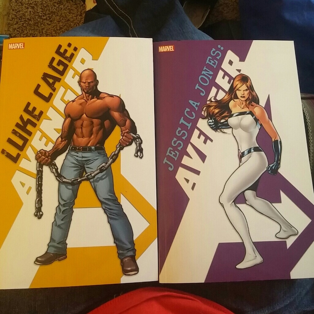 Jessica Jones/Luke Cage avengers comics