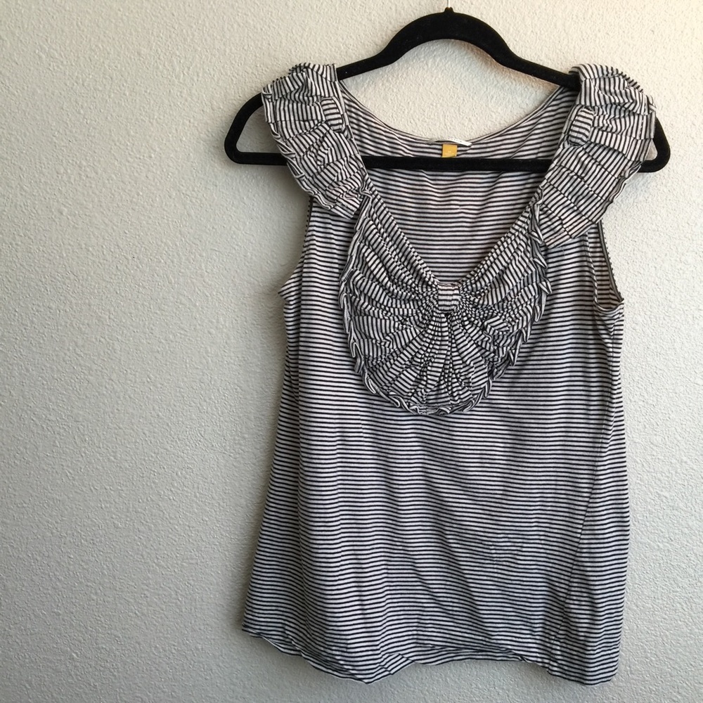 Anthropologie -Leifsdottir Striped Top