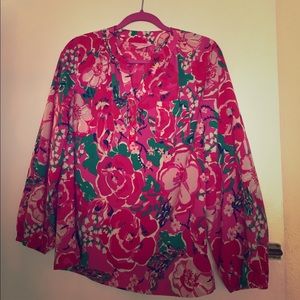 Lilly Pulitzer Elsa blouse.