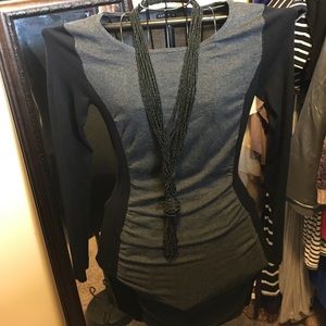 Blacks and grey dress