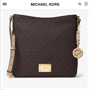 Michael kors jet set travel large messenger