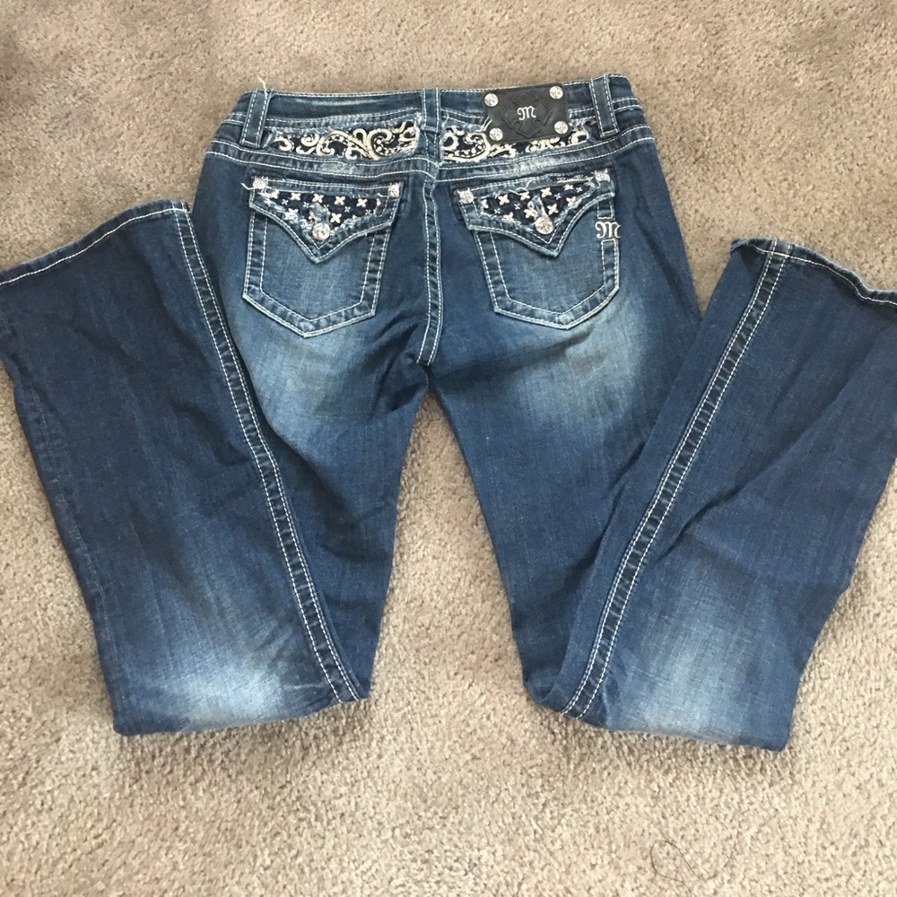 Miss Me signature boot jeans