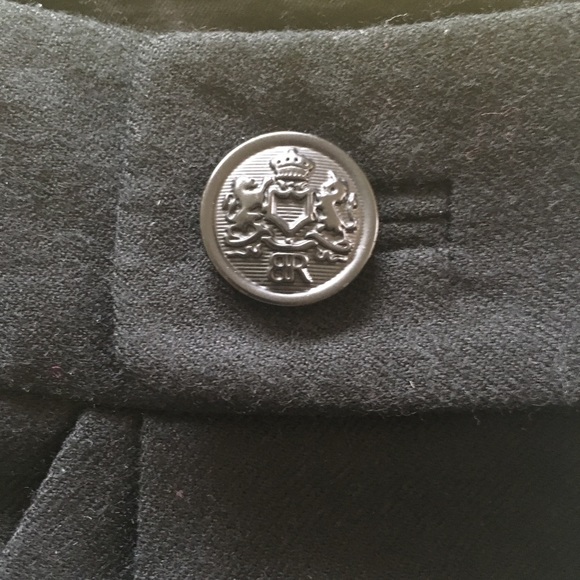 Banana Republic Black Wool Mini Skirt - Picture 4 of 7