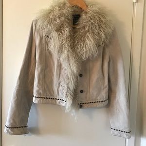 BeBe/Leather/jacket/XS