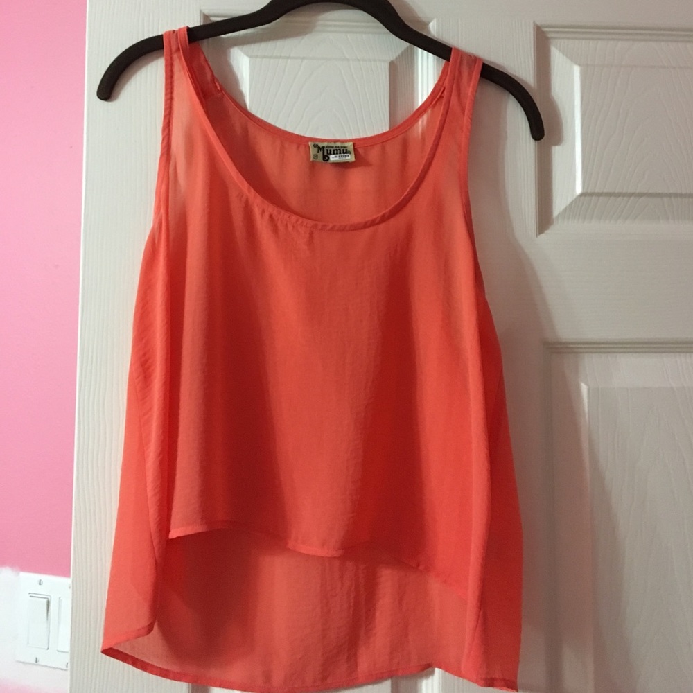Show Me Your Mumu Coral Tank