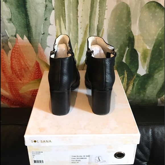 Sol Sana | Brooke Ankle Boot in Black - Picture 2 of 4