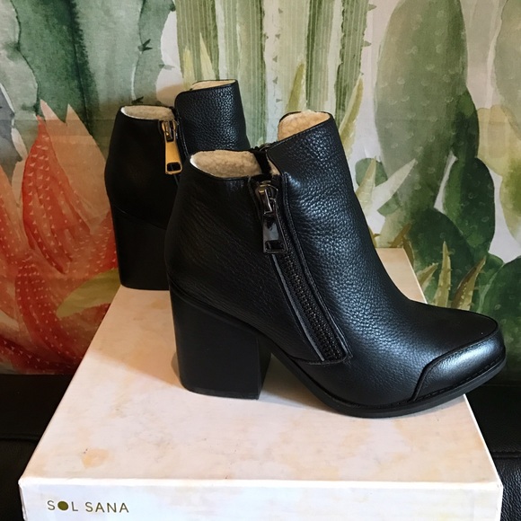 Sol Sana | Brooke Ankle Boot in Black - Picture 3 of 4