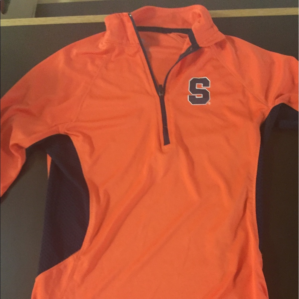 1/4 zip Syracuse University active wear