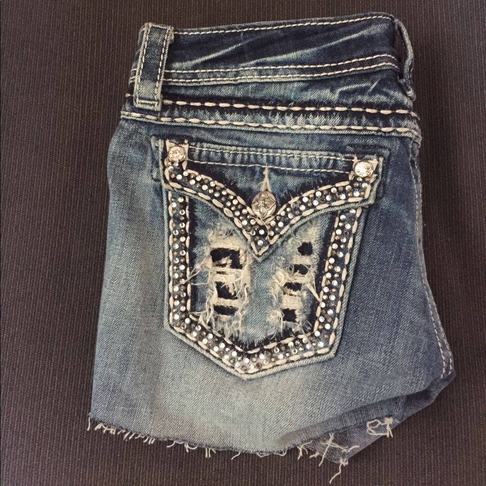 Miss me cut off shorts