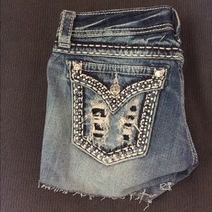 Miss me cut off shorts