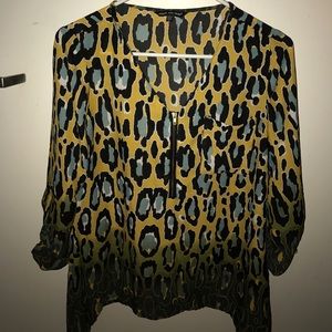 Cute leopard print top