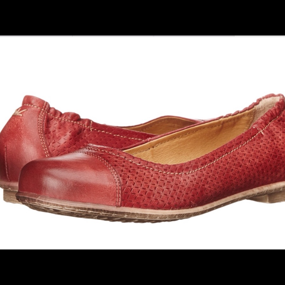 Women's Red Flats Gem